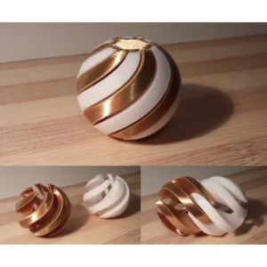 Fidget Spiral Puzzle Sphere